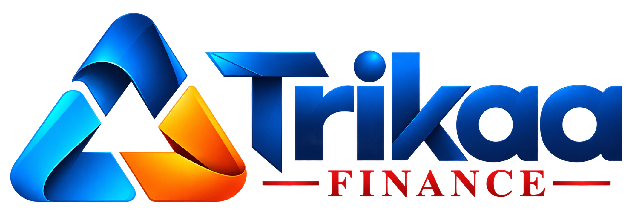 Glossy Trikaa Finance Logo